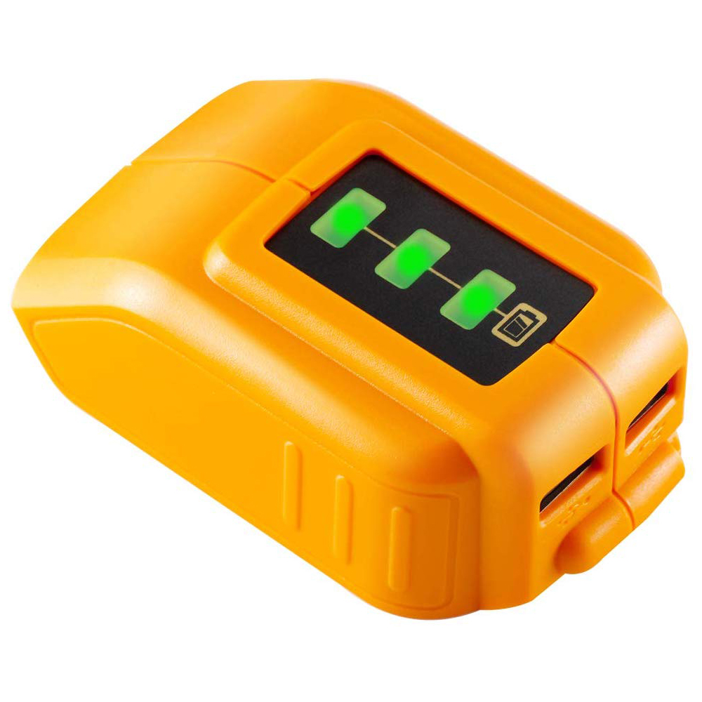 USB Converter Charger For DEWALT 12-20V Li-ion Battery DCB090 Charging ...