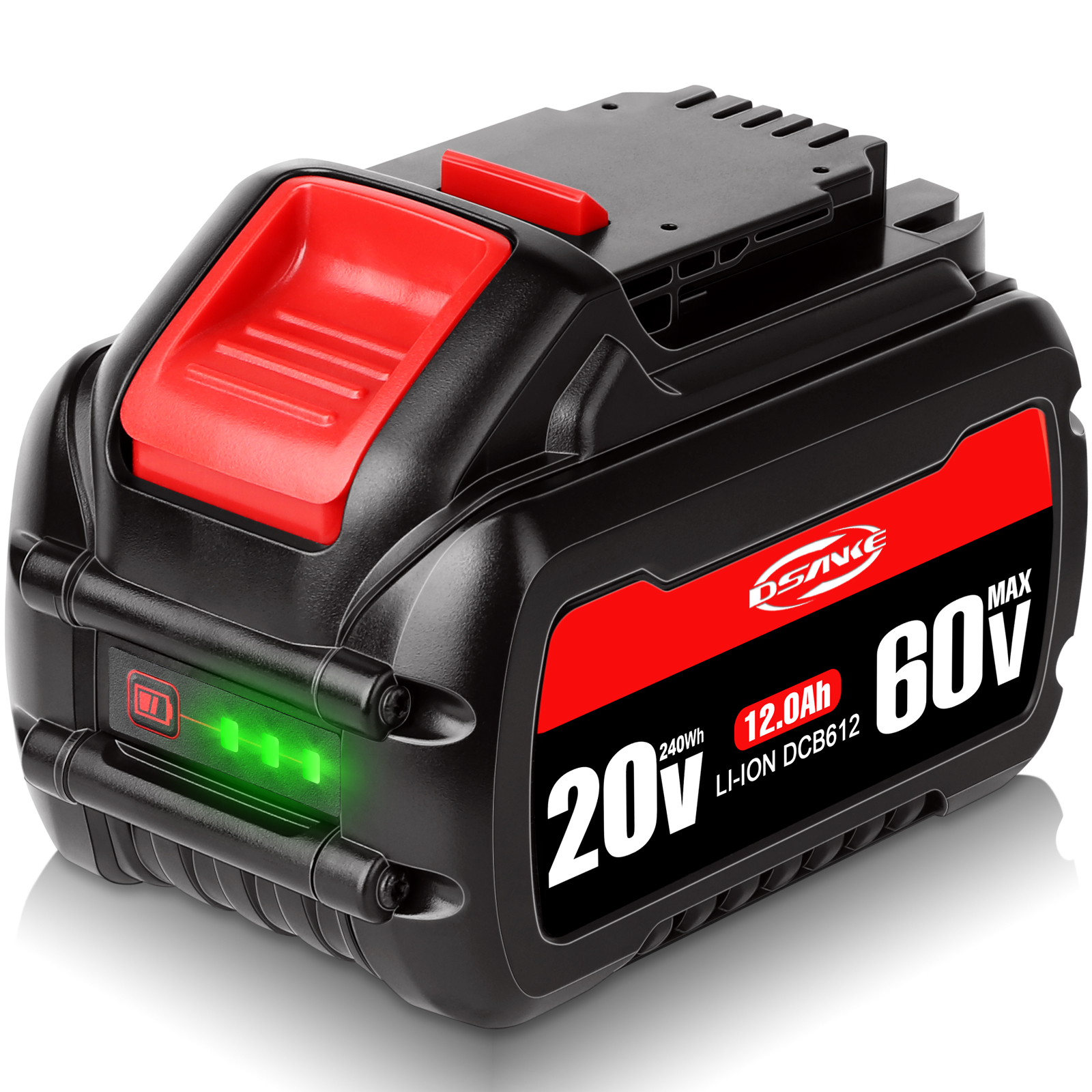 12Ah Lithium Ion Battery For Dewalt FLEXVOLT 20V/60V MAX DCB612