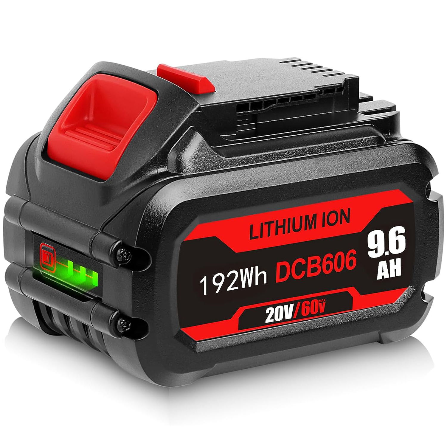 Replacement 12Ah/9Ah Li-Ion Battery Pack For Dewalt DCB609 DCB606 20V/60V FLEXVOLT Tools