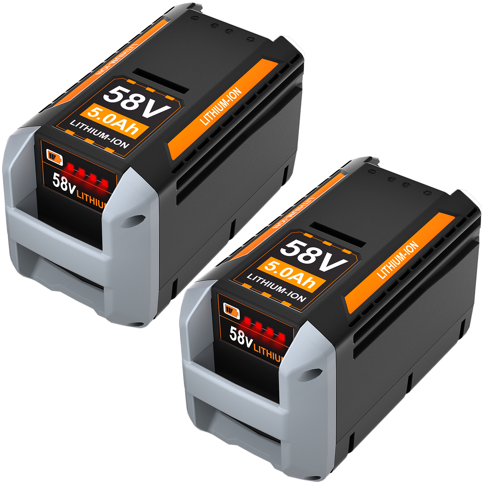 Pack 58V 5.0Ah Lithium-ion Battery for Echo 58Volt CBP-58V40 CBP-58V2AH CHT-58V