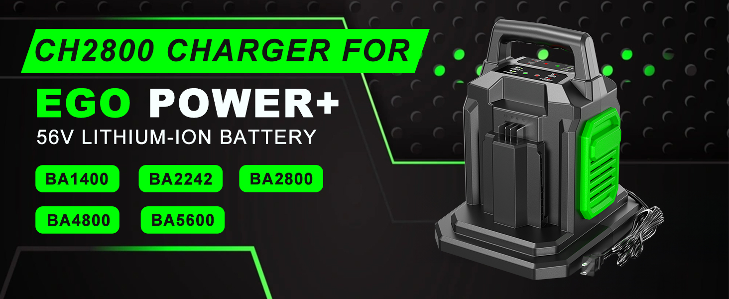 Supowill CH2800D Dual Charger Replacement For EGO 56V Battery - View #13