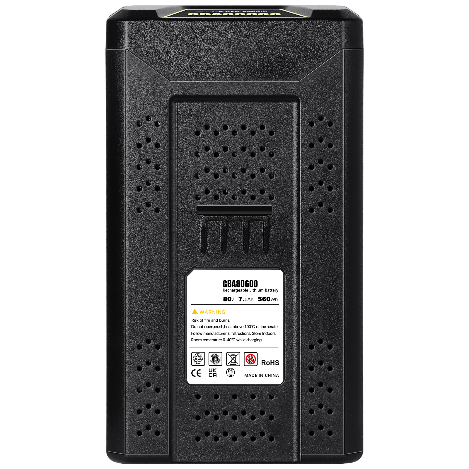 3.0Ah / 6.0Ah / 7.0Ah For Greenworks 80V Pro Lithium-ion Battery GBA80200 Tool