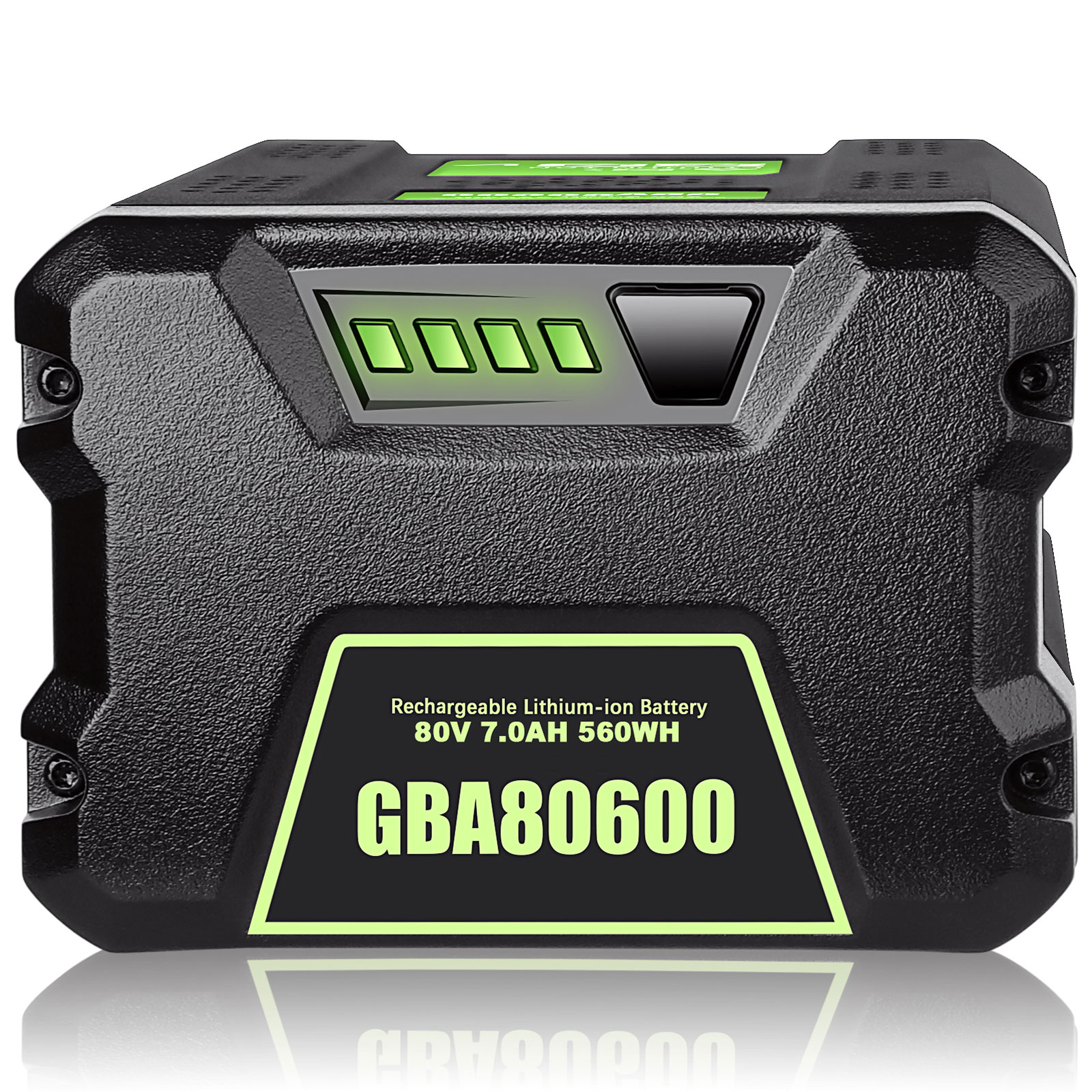 FSKE 2Packs Upgraded Replacement for Greenworks 80V Battery GBA80200