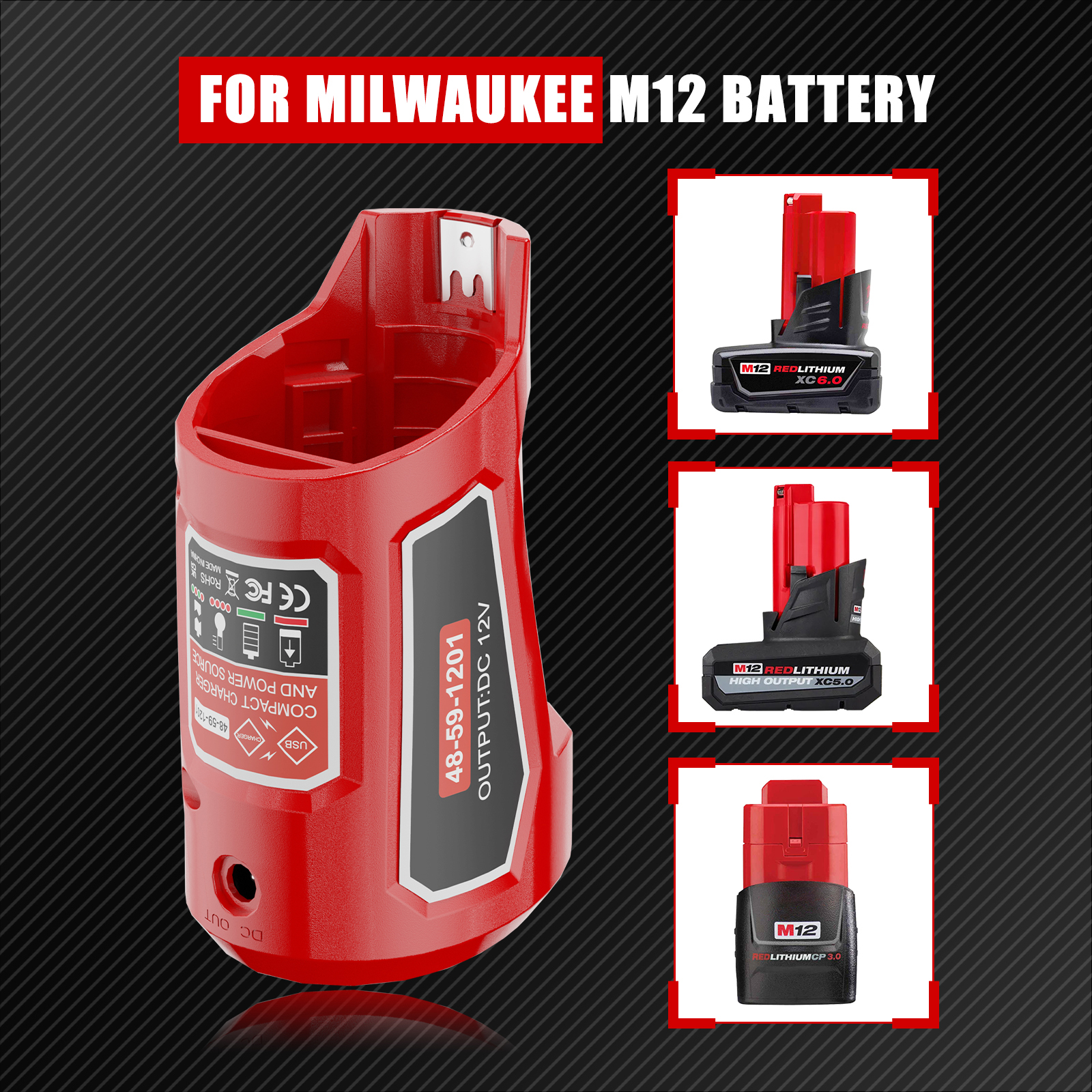 milwaukee m18 plug in adapter