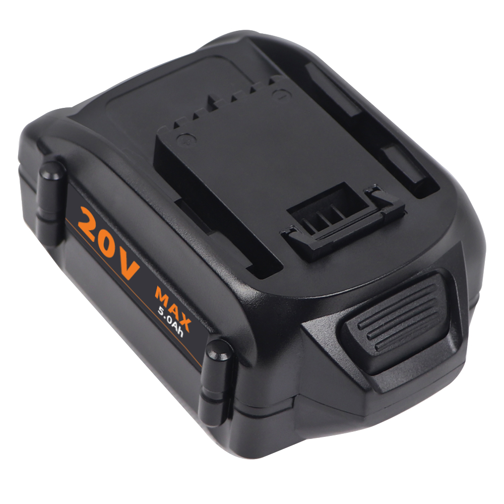 For Worx Battery 20V Max 5.0Ah Lithium WA3520 WA3525 WA3512 WG163
